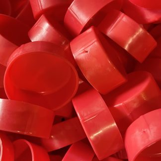 Embankment Scaffold Supplies - End Caps Red